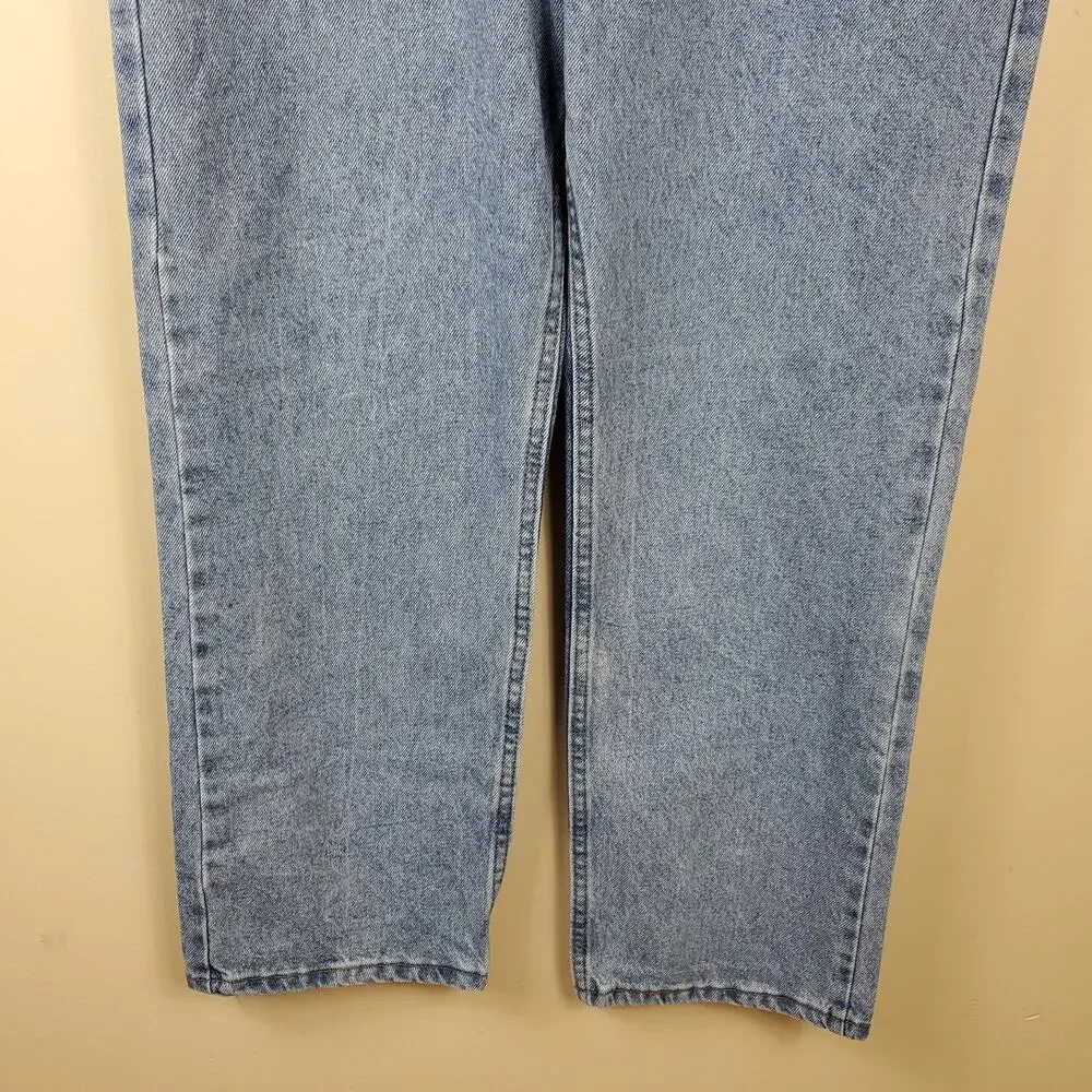 LEE Light Wash Regular Fit Straight Leg Jeans Size 38x30
